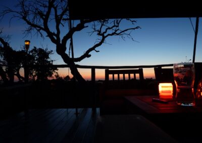 Sunset from safaritent southwest Alentejo