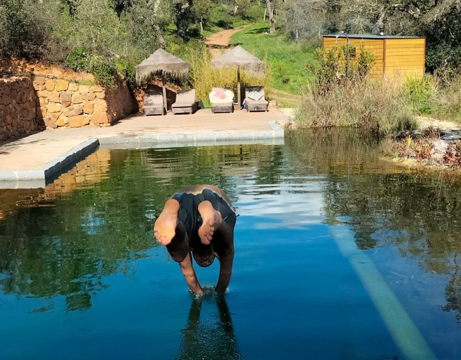 Ecological swimmingpool